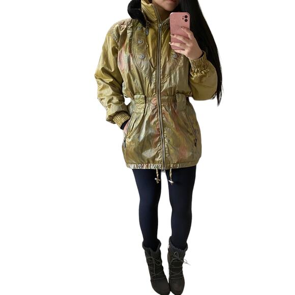 Obermeyer Jackets & Blazers - Vintage Obermeyer Down Ski Jacket w Faux Fur Trim Hood Women Sz XS / S R$389